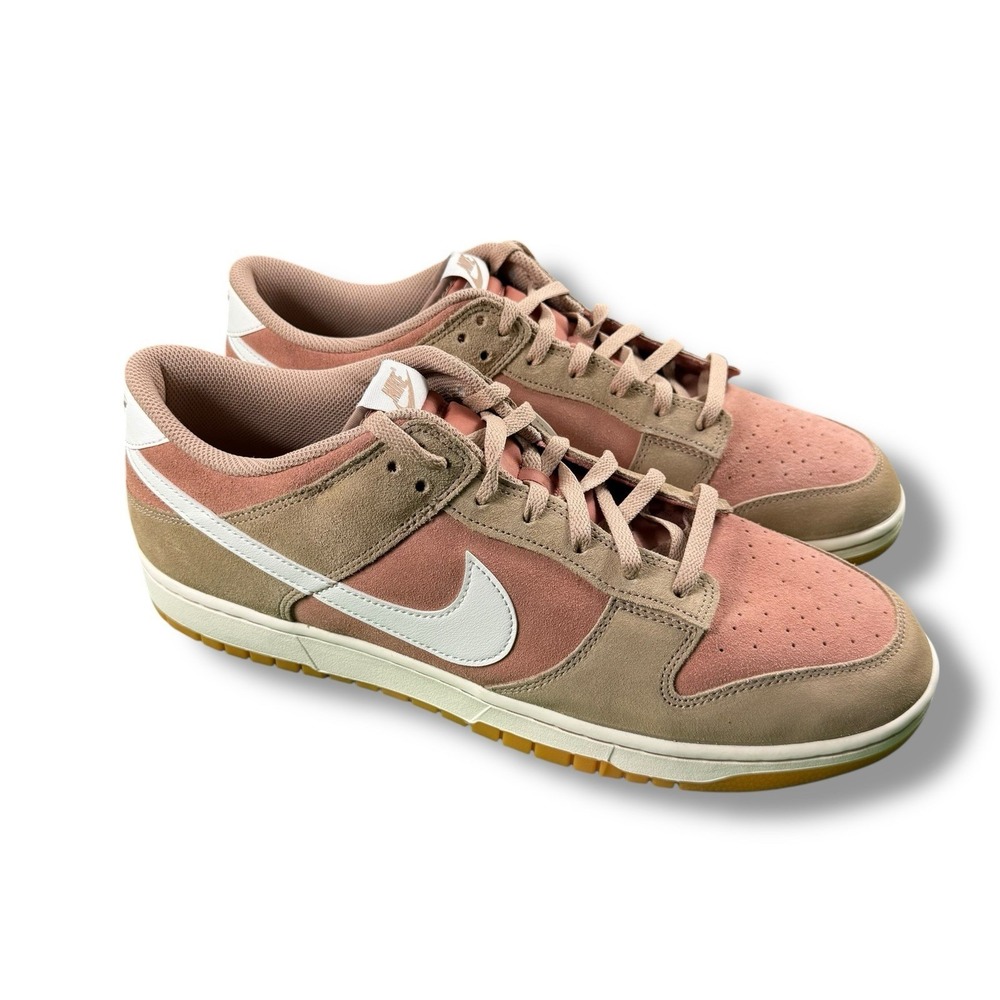NWOB Nike Dunk Low SE Rattan Terra Blush HQ1931-200 Hemp/Terra/Gum/Ivory Mens 16